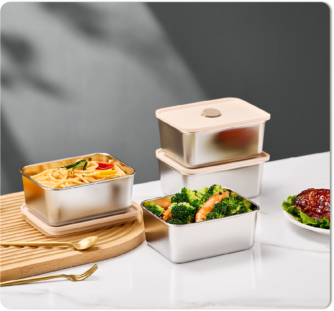 悦彩保鲜盒四件套 LH-GJ34