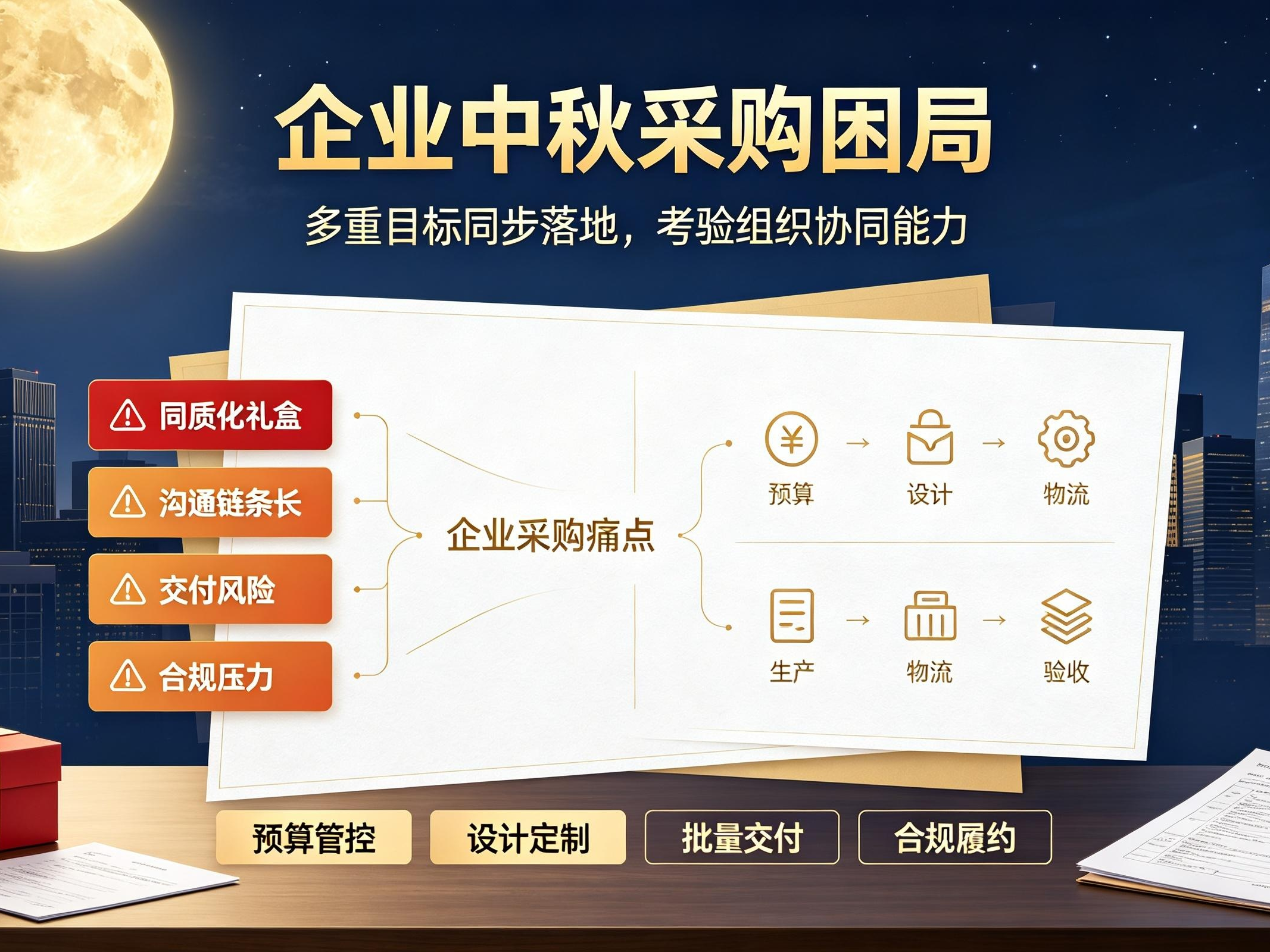 中秋企业福利礼盒定制，选对服务商解决采购全链路难题