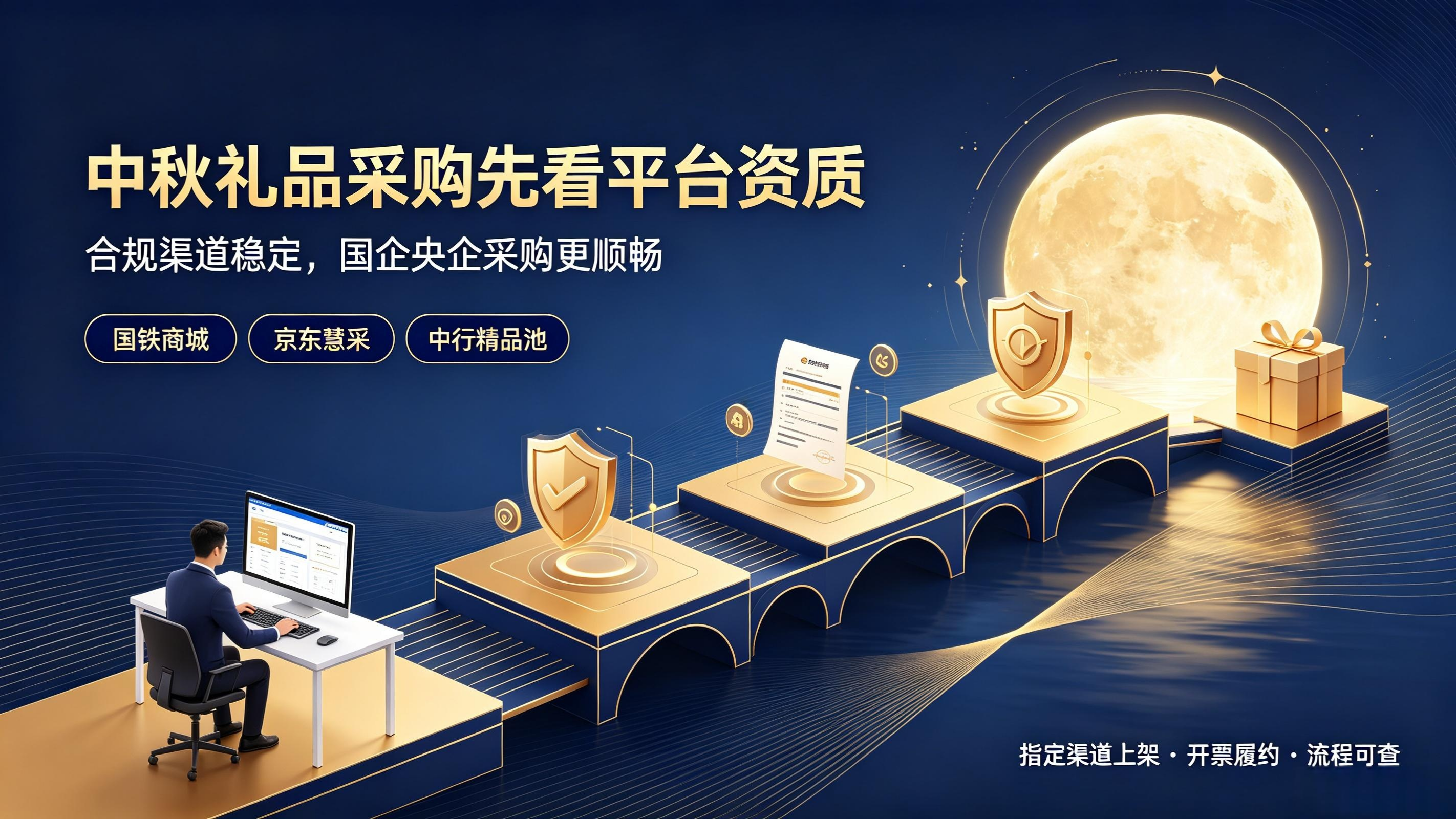 中秋礼品公司推荐：企业中秋福利礼品怎么采购？看平台资质，也看落地案例